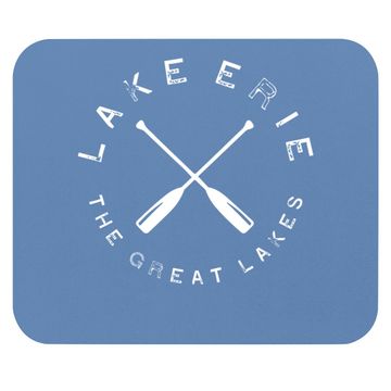 Discover Lake Erie Great Lakes Vintage Retro Mouse Pad