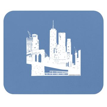 Discover Nyc Skyline  one World Trade Center Mouse Pad