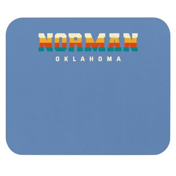 Discover Norman Oklahoma Hometown Mouse Pad