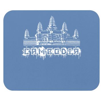 Discover Cambodia Angkor Wat Khmer Mouse Pad