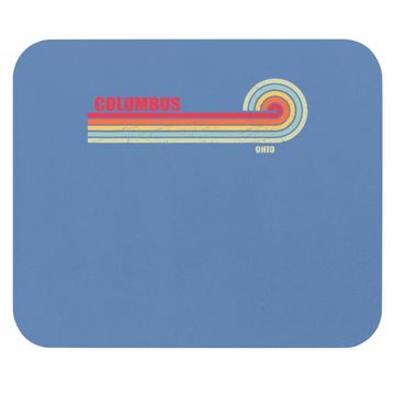 Discover Columbus Ohio City State Hometown Vintage Mouse Pad