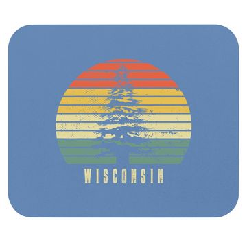 Discover Wisconsin State Park Pine Tree Gift Residents Mouse Pad