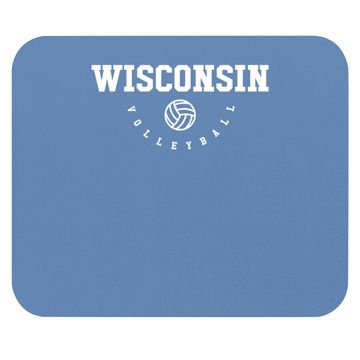 Discover Wisconsin Volleyball Team Mouse Pad