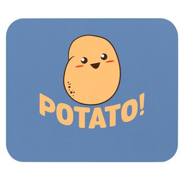 Discover Cute Potato Smiling Mouse Pad Mouse Pad