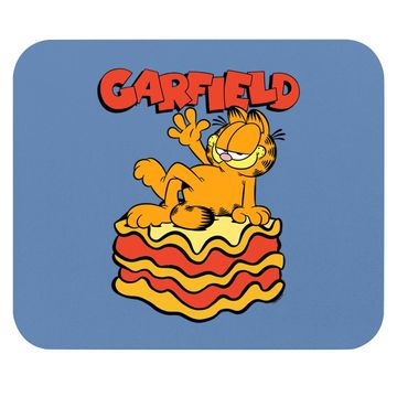 Discover Lasagna Slice Garfield Pose Mouse Pad