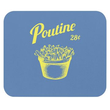 Discover Retro Poutine Mouse Pad