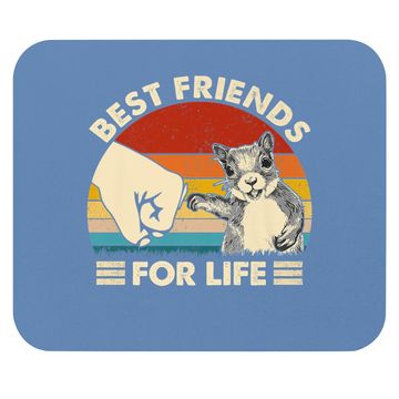 Discover Squirrel Best Friend For Life Fist Bump Mouse Pad