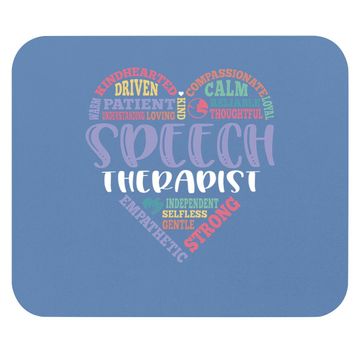 Discover Speech Language Pathology Speech Therapy Mouse Pad