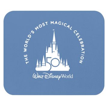 Discover 50th Anniversary Celebration For Magic Kingdom Mouse Pad