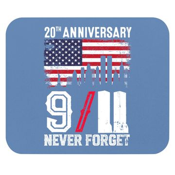 Discover Never Forget 9/11 20th Anniversary Patriot Day 2021 Mouse Pad