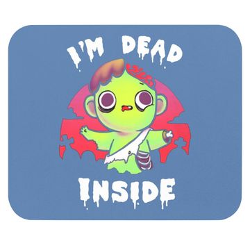 Discover I Am Dead Inside Halloween Mouse Pad