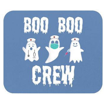 Discover Halloween Nurse Costume Boo Boo Crew Mouse Pad