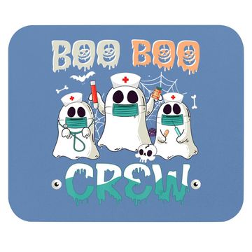 Discover Boo Boo Crew Nurse Halloween Ghost Costume Matching Mouse Pad