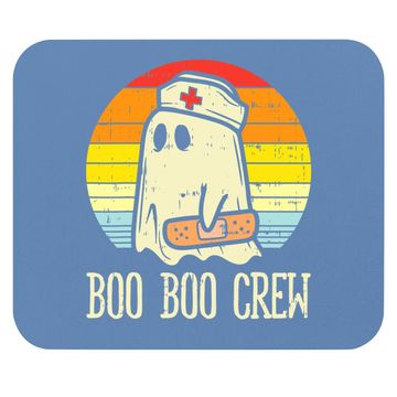 Discover Boo Boo Crew Nurse Halloween Mouse Pad