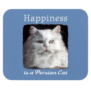 Discover Happiness Is A Persian Cat Mouse Pad