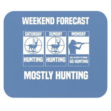 Discover Weekend Forecast Mostly Hunting Mouse Pad