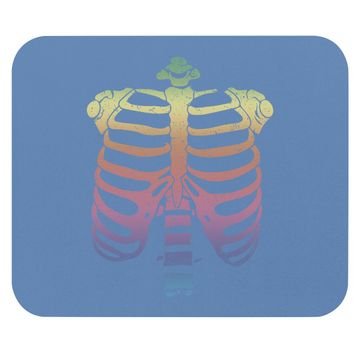 Discover Halloween Skeleton Rib Cage Mouse Pad