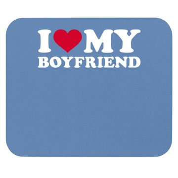 Discover I Love My Boyfriend Mouse Pad
