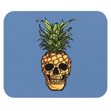 Discover Pineapple Skull Mouse Pad Pineapple Mouse Pad