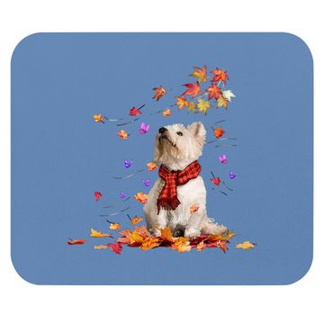 Discover Westie Autumn Leaf Classic Mouse Pad
