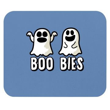 Discover Boobies Ghost Halloween Mouse Pad