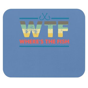 Discover Wtf Where's The Fish Mouse Pad