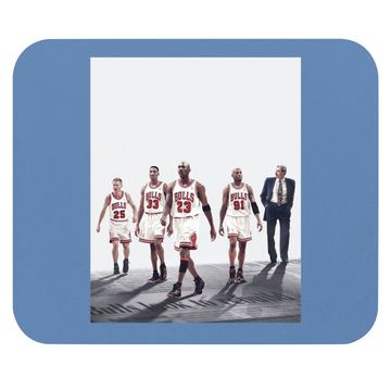 Discover The Last Dance Mouse Pad Michael Jordan Scottie Pippen Dennis Rodman Mouse Pad