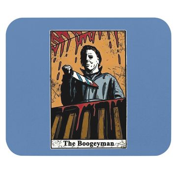 Discover Halloween Michael Myers Theboogeyman Tarot Card Carpenter Horror Mouse Pad