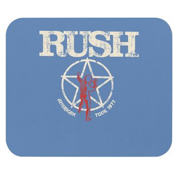 Discover Rush  american Tour 1977 Mouse Pad