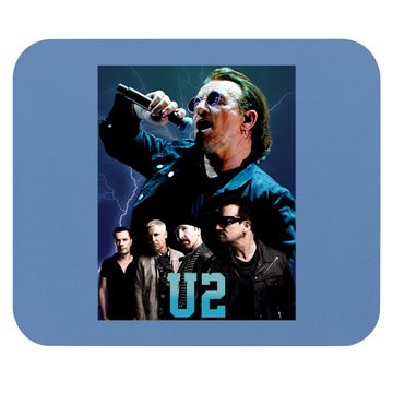 Discover Vintage Style U2 Rock Mouse Pad