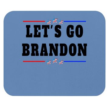 Discover Let's Go Brandon Joe Biden Chant Impeach Costume Mouse Pad