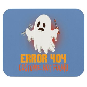 Discover Ghost Halloween Error 404 Costume Not Found Mouse Pad