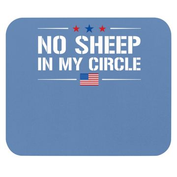 Discover No Sheep In My Circle Mouse Pad