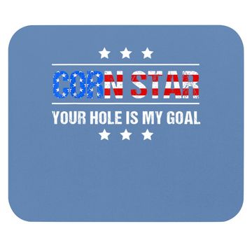 Discover Corn Star Your Hole Is My Goal Cornhole Mouse Pad