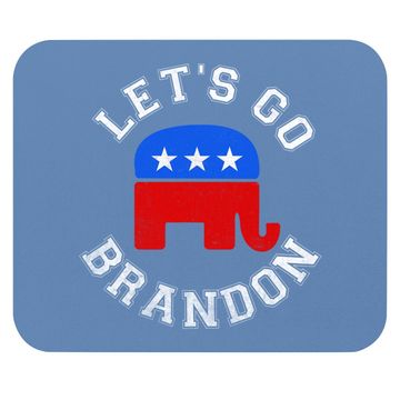 Discover Let’s Go Brandon Elephant Mouse Pad