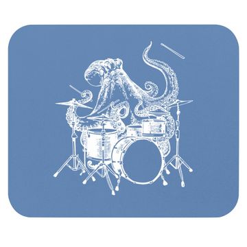 Discover Drummer Octopus Playing Drums Mouse Pad