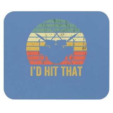 Discover Drummer Vintage Drums Mouse Pad