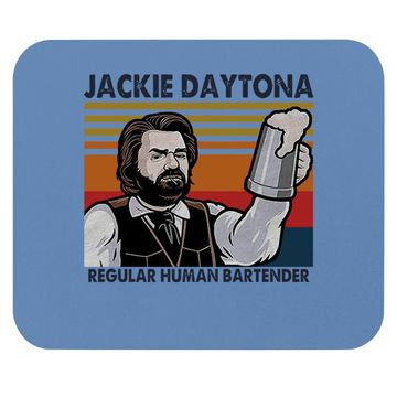 Discover Jackie Daytona Regular Human Bartender Vintage Mouse Pad