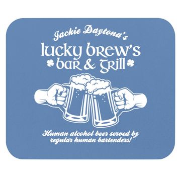 Discover Lucky Brew's Bar Grill Jackie Daytona Mouse Pad