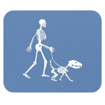 Discover Skeleton Dog Mouse Pad