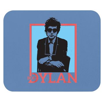 Discover Bob Dylan Outline ly Licensed Mouse Pad