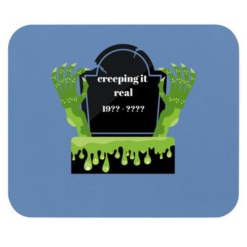 Discover Creepy Tombstone It Real Mouse Pad