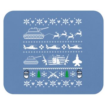 Discover Patriotic Veteran Ugly Christmas Mouse Pad
