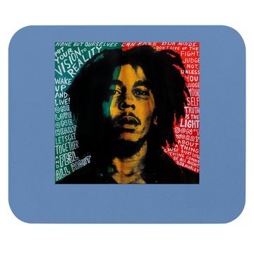 Discover Bob Marley Retro Pop Art Mouse Pad