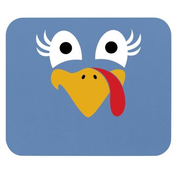 Discover Cute Turkey Fall Thanksgiving Mouse Pad
