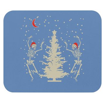 Discover Dancing Skeleton Christmas Christmas Mouse Pad
