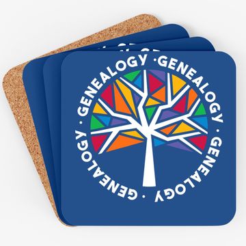 Discover Genealogy Family Tree Genealogist Ancestry Ancestor Gift Coaster