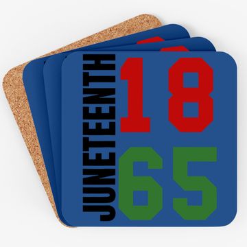 Discover Juneteenth Coaster Black Proud African