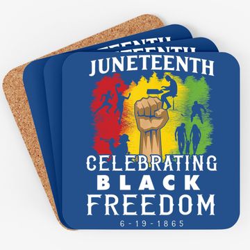 Discover Juneteenth Coaster Celebrate Black Freedom