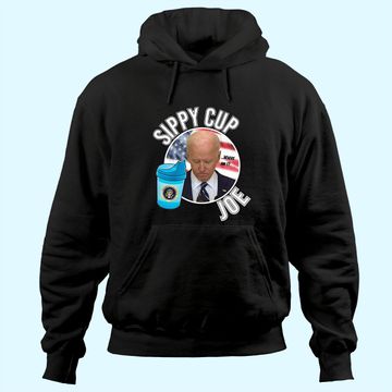 Discover Funny Sippy Cup Joe Biden Premium Hoodie